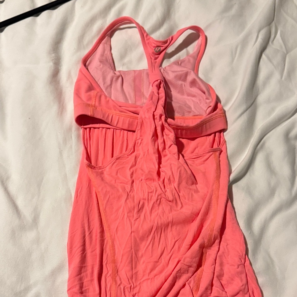 lululemon athletica Pink Tank Top